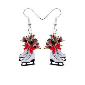 GEOMETRIC Laser Cut Acrylic Earrings. NWT